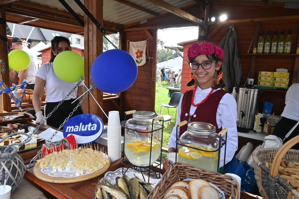 Powiat Nowodworski na Dożynkach Wojewódzkich w Szemudzie.