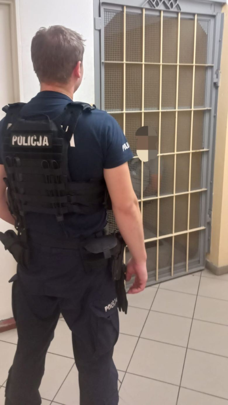 Sztum. Poszukiwany za rozbój został zatrzymany przez policjantów.