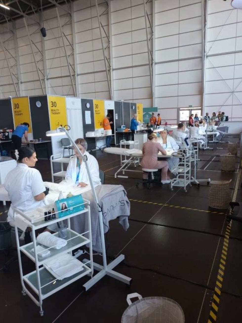 Uczniowie CEZ na EuroSkills Gdańsk 2023.
