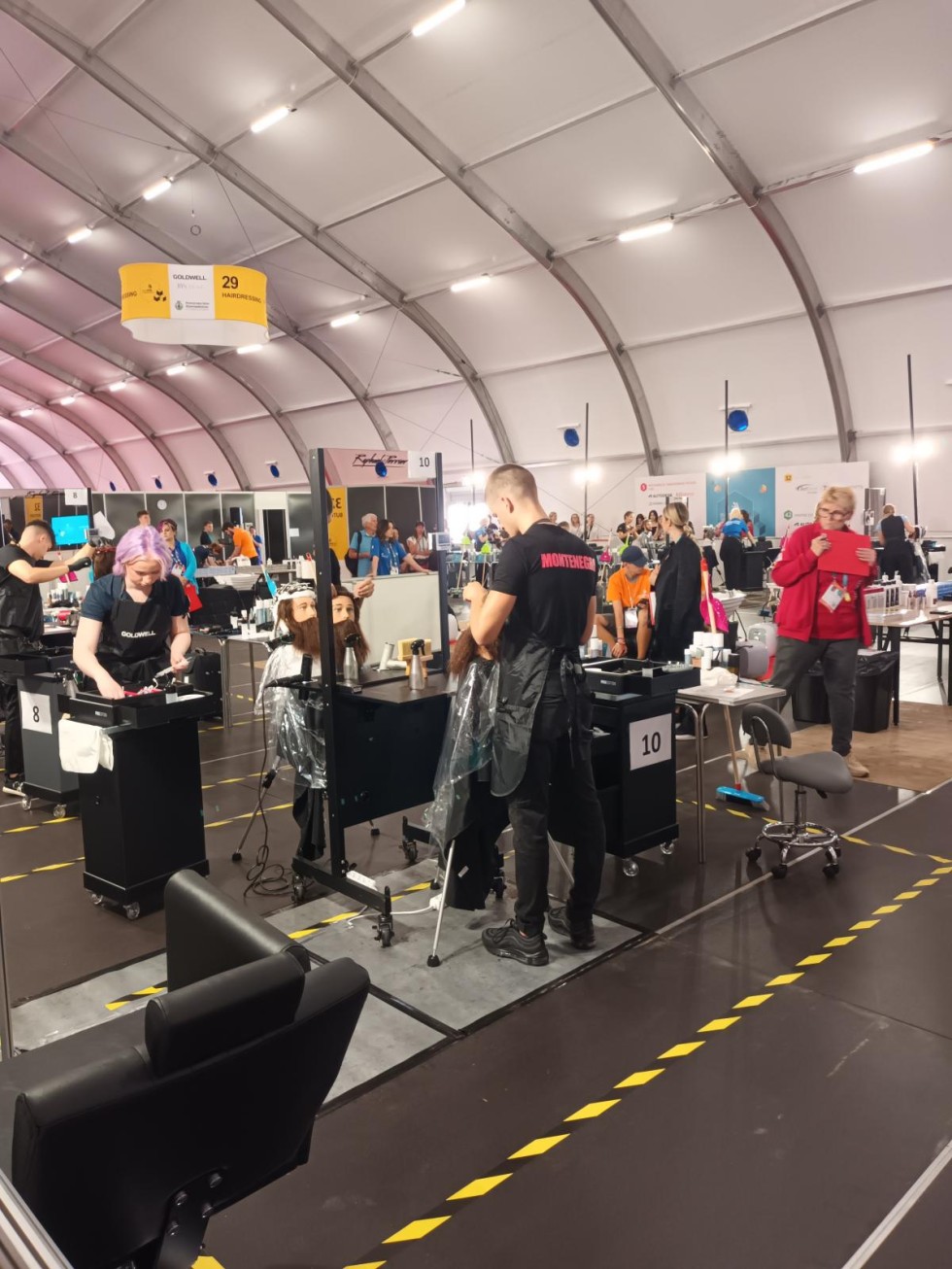Uczniowie CEZ na EuroSkills Gdańsk 2023.