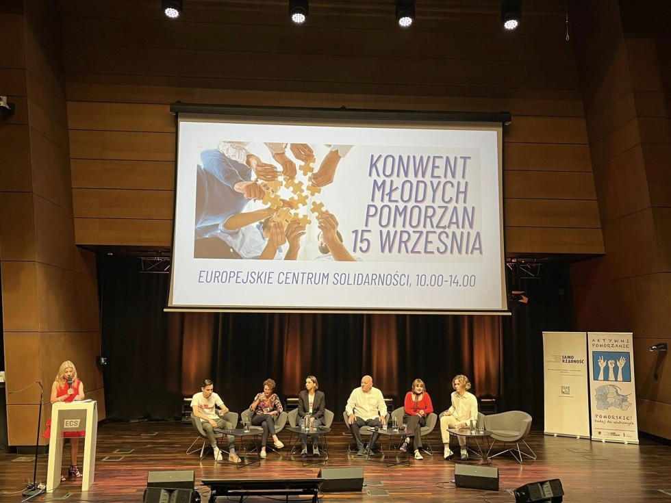 Młodzież powiatu sztumskiego na Konwencie Młodych Pomorzan.