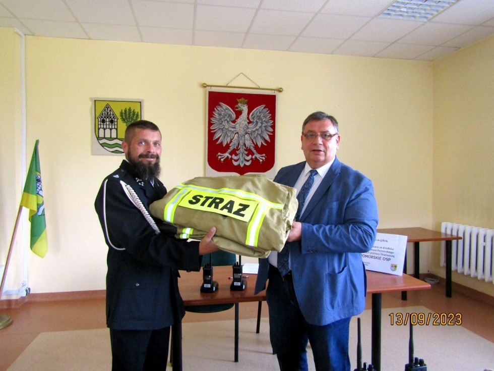 Nowe wyposażenie dla OSP Ząbrowo i OSP Stare Pole.