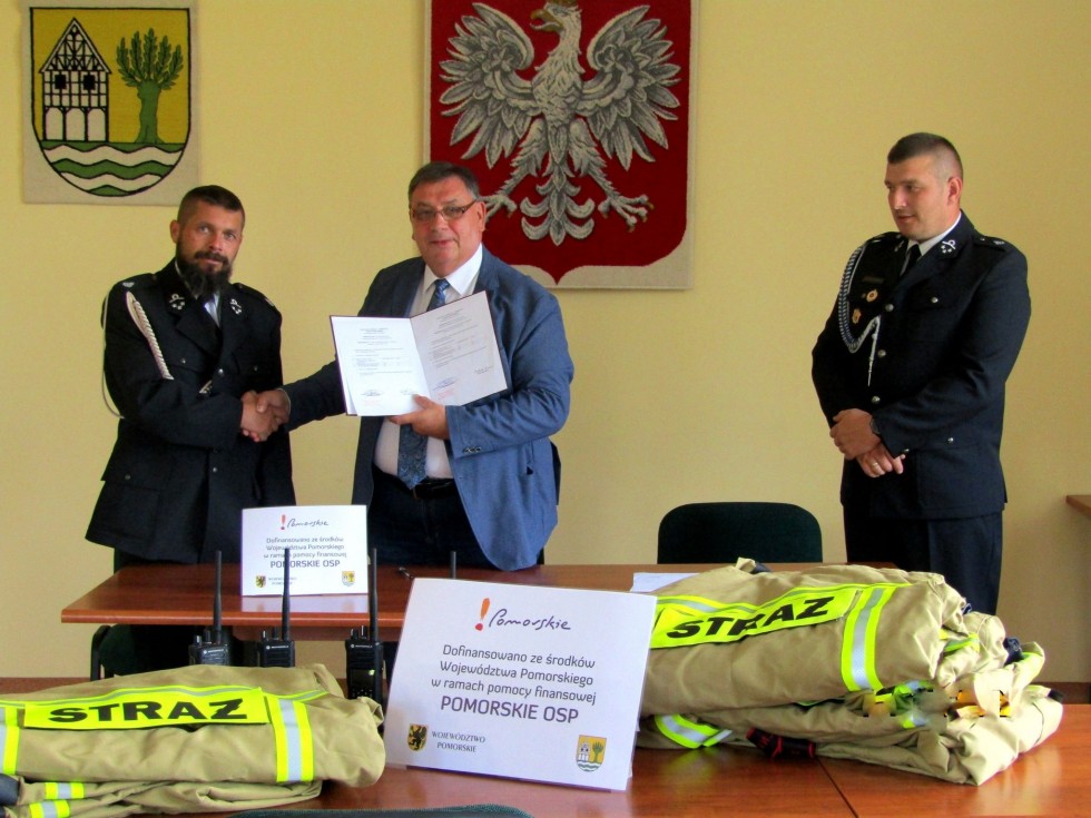 Nowe wyposażenie dla OSP Ząbrowo i OSP Stare Pole.