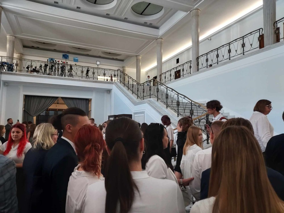 Nowy Dwór Gdański. Uczniowie LO odebrali tytuł laureata ogólnopolskiego konkursu.