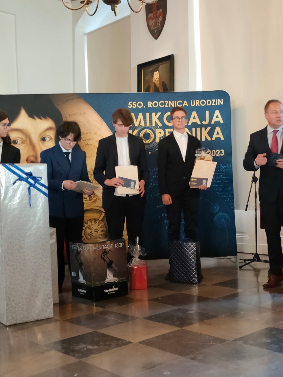 Nowy Dwór Gdański. Uczeń LO laureatem ogólnopolskiego konkursu o Mikołaju Koperniku.