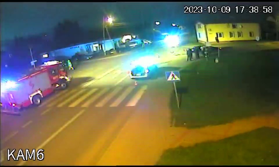 Miłoradz. Osobówka potrąciła 74-letnią rowerzystkę – kobieta trafiła do szpitala.