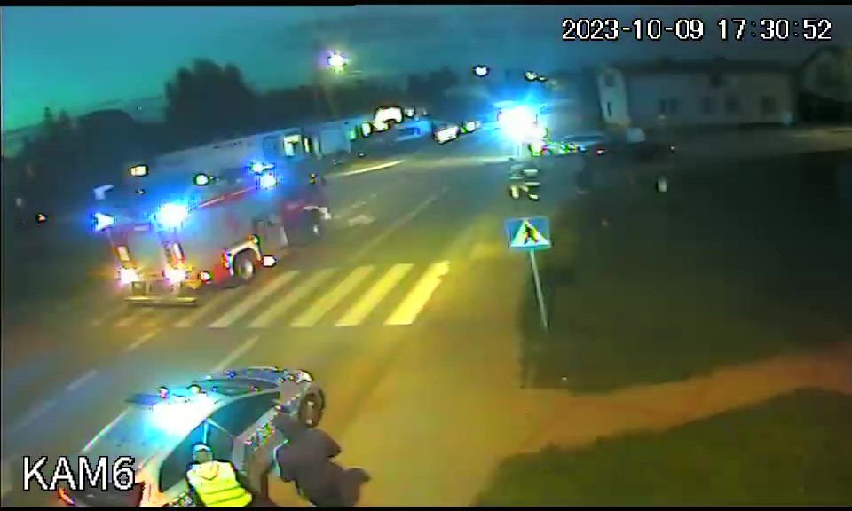 Miłoradz. Osobówka potrąciła 74-letnią rowerzystkę – kobieta trafiła do szpitala.