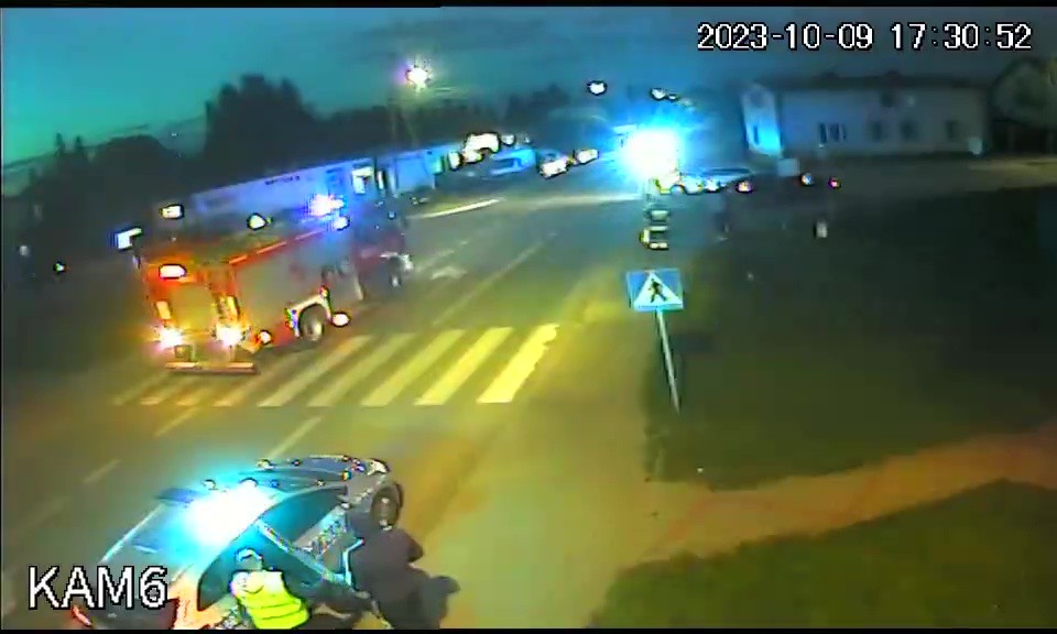 Miłoradz. Osobówka potrąciła 74-letnią rowerzystkę – kobieta trafiła do szpitala.