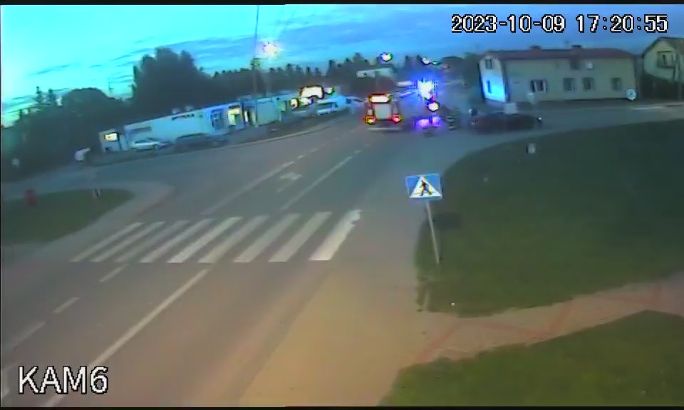 Miłoradz. Osobówka potrąciła 74-letnią rowerzystkę – kobieta trafiła do szpitala.