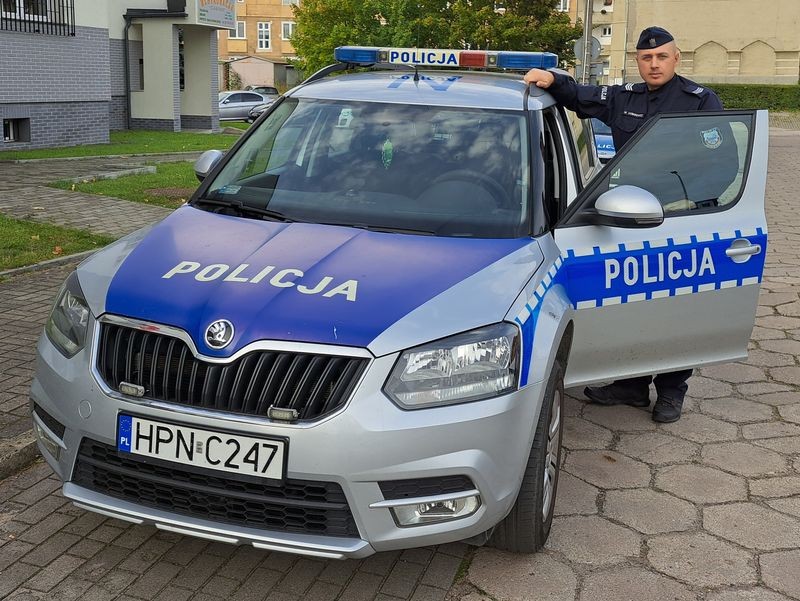 Malbork. Dzielnicowy po służbie zatrzymał na gorącym uczynku złodzieja sklepowego.