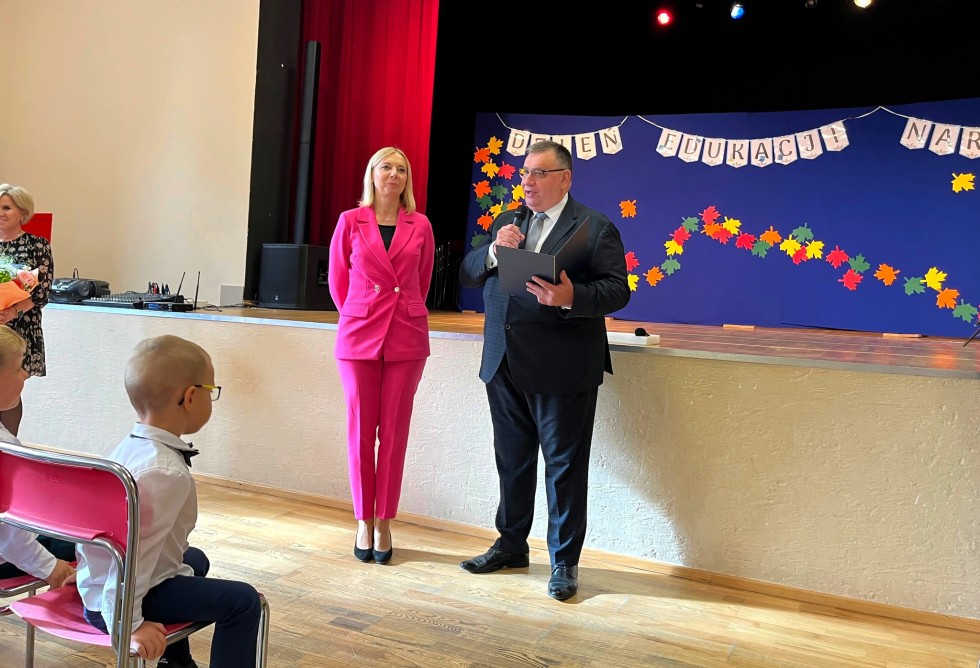Stare Pole. Przedszkolaki świętowały Dzień Edukacji Narodowej.