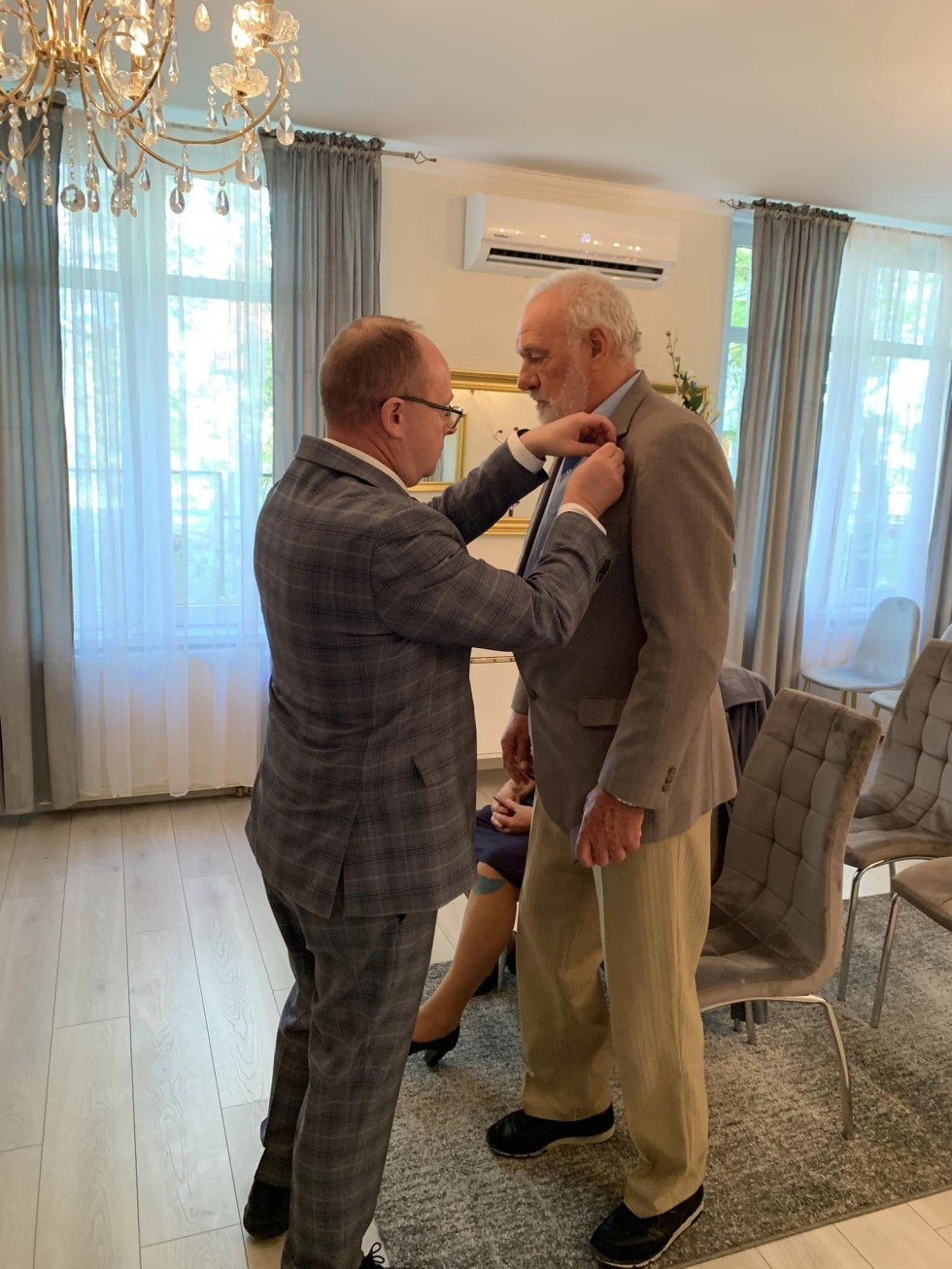 Nowy Dwór Gdański. Złote Gody państwa Marianny i Andrzeja Mańkowskich.