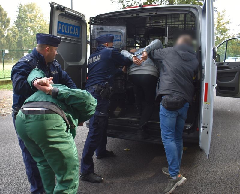 Malbork. Ucieczka osadzonego z zakładu karnego - ćwiczenia służb mundurowych.