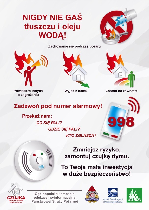 Jak uchronić się przed zaczadzeniem? Ruszyła ogólnopolska kampania Czujka na straży Twojego bezpieczeństwa! - sezon grzewczy 2023-2024.