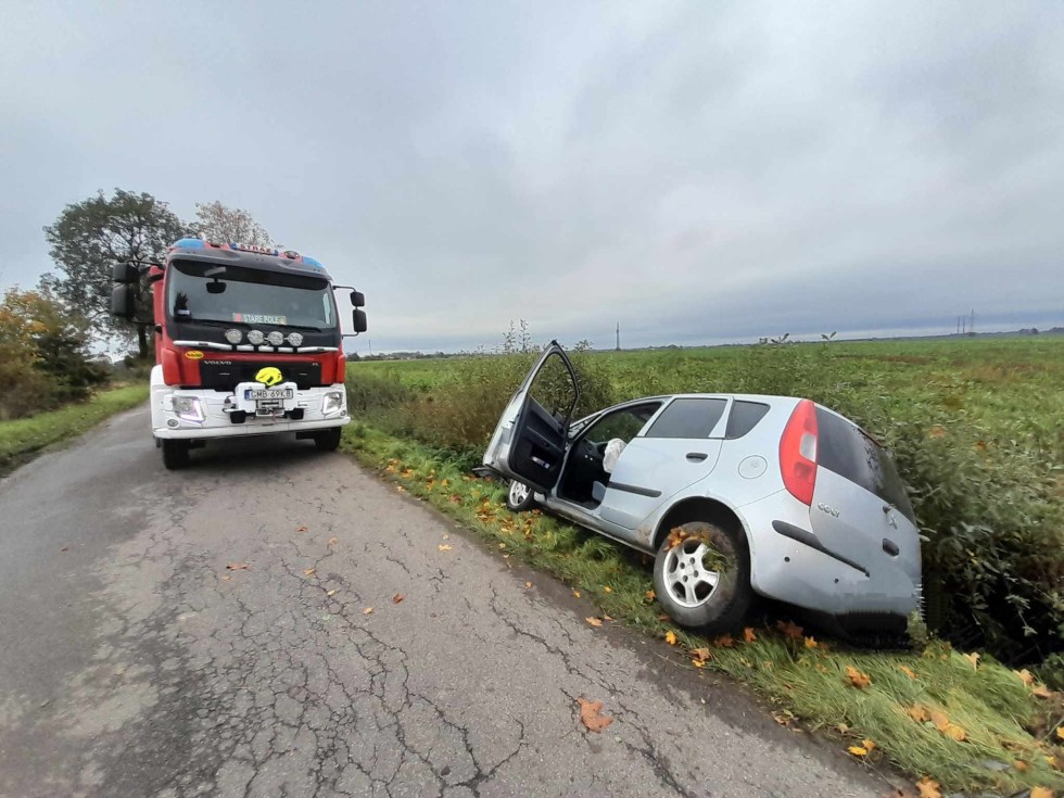 Pożar garażu i zdarzenia drogowe – tygodniowy raport malborskich służb mundurowych.