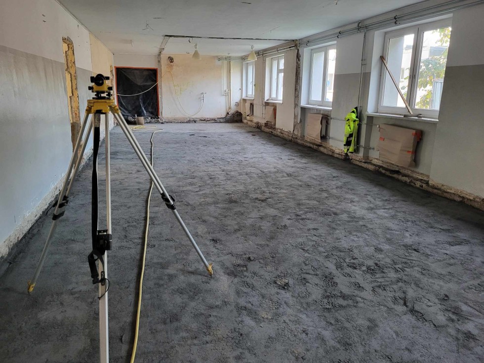 Nowy Dwór Gdański. Prace remontowe w SOSW idą pełną parą.