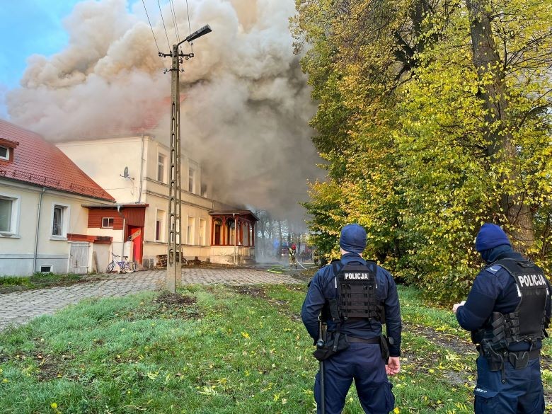 Powiat sztumski. Śmierć w płomieniach – jedna osoba zginęła w pożarze budynku w Cygusach.