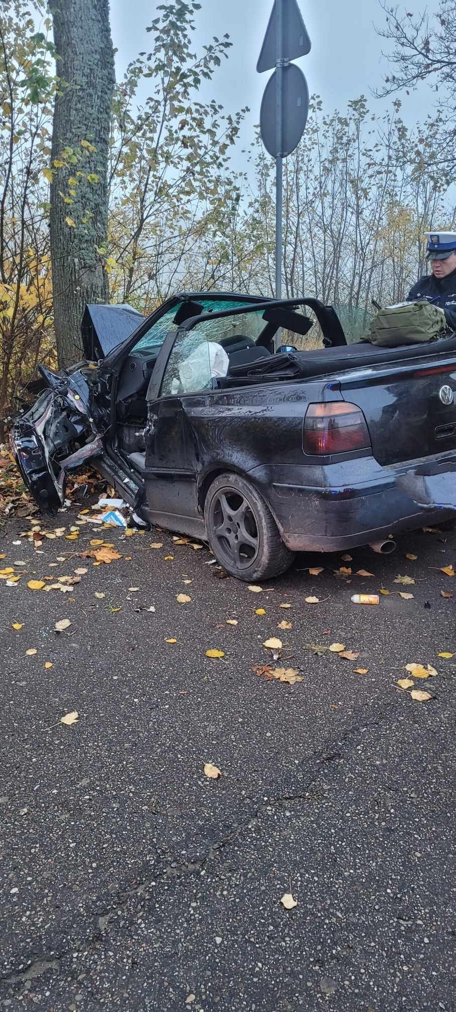 Groźne zdarzenia drogowe w powiecie nowodworskim.