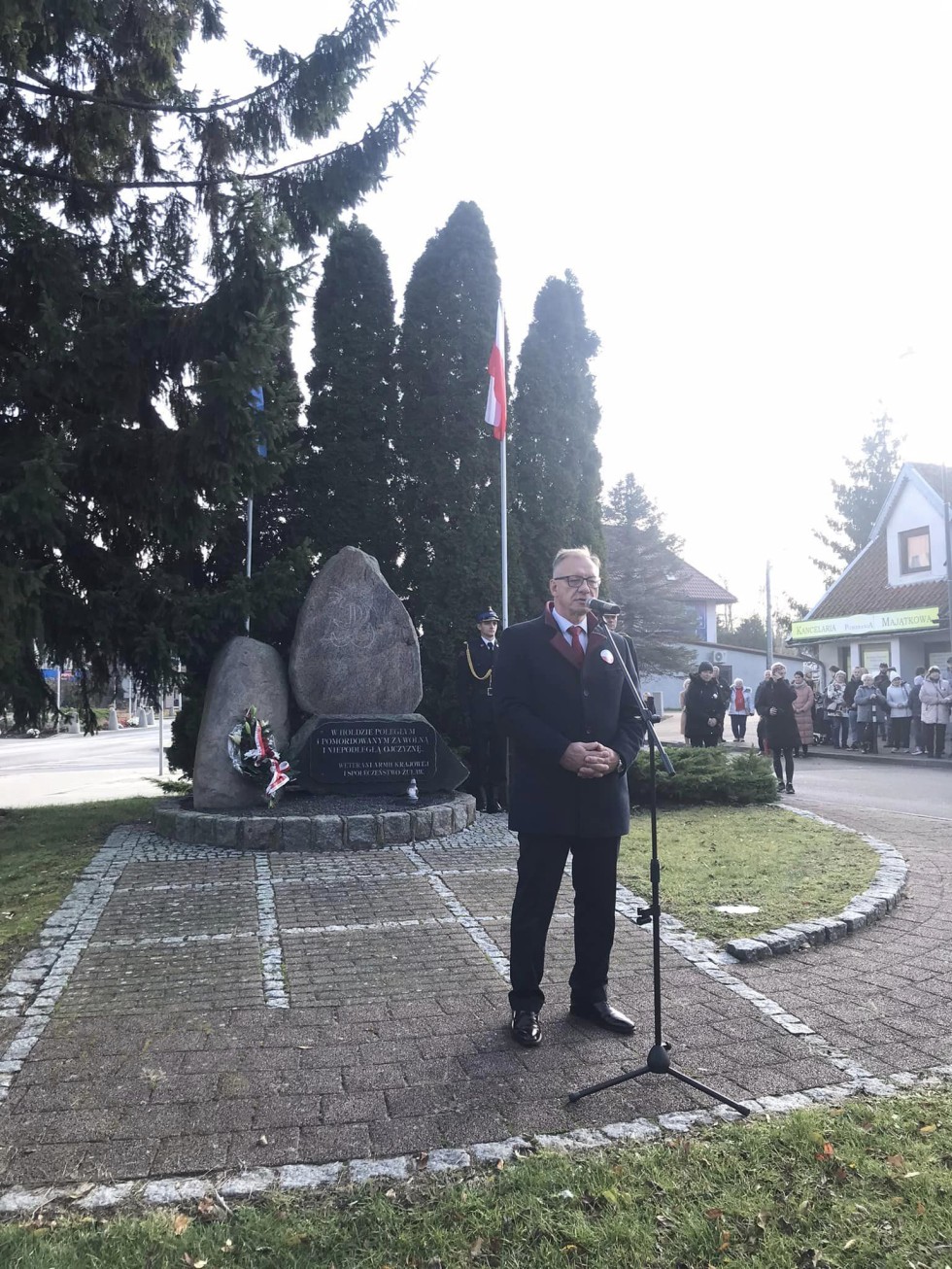 Obchody odzyskania przez Polskę Niepodległości w Nowym Dworze Gdańskim.