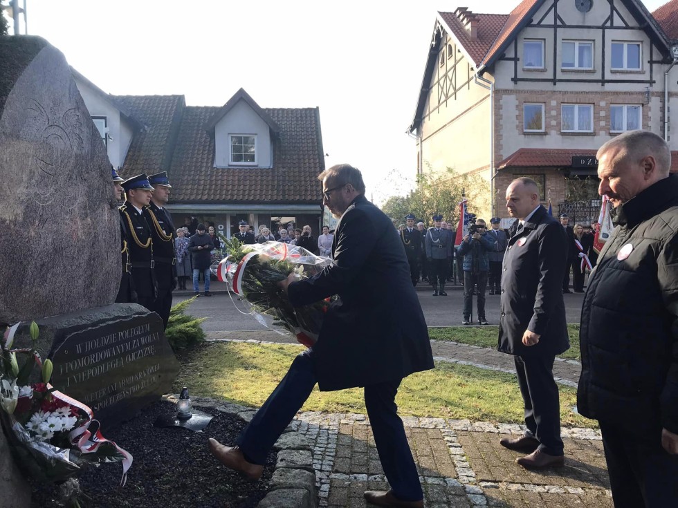 Obchody odzyskania przez Polskę Niepodległości w Nowym Dworze Gdańskim.