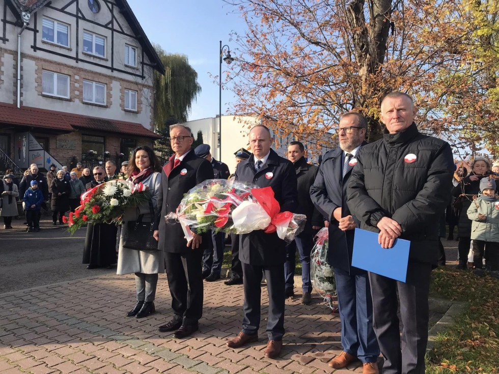 Obchody odzyskania przez Polskę Niepodległości w Nowym Dworze Gdańskim.