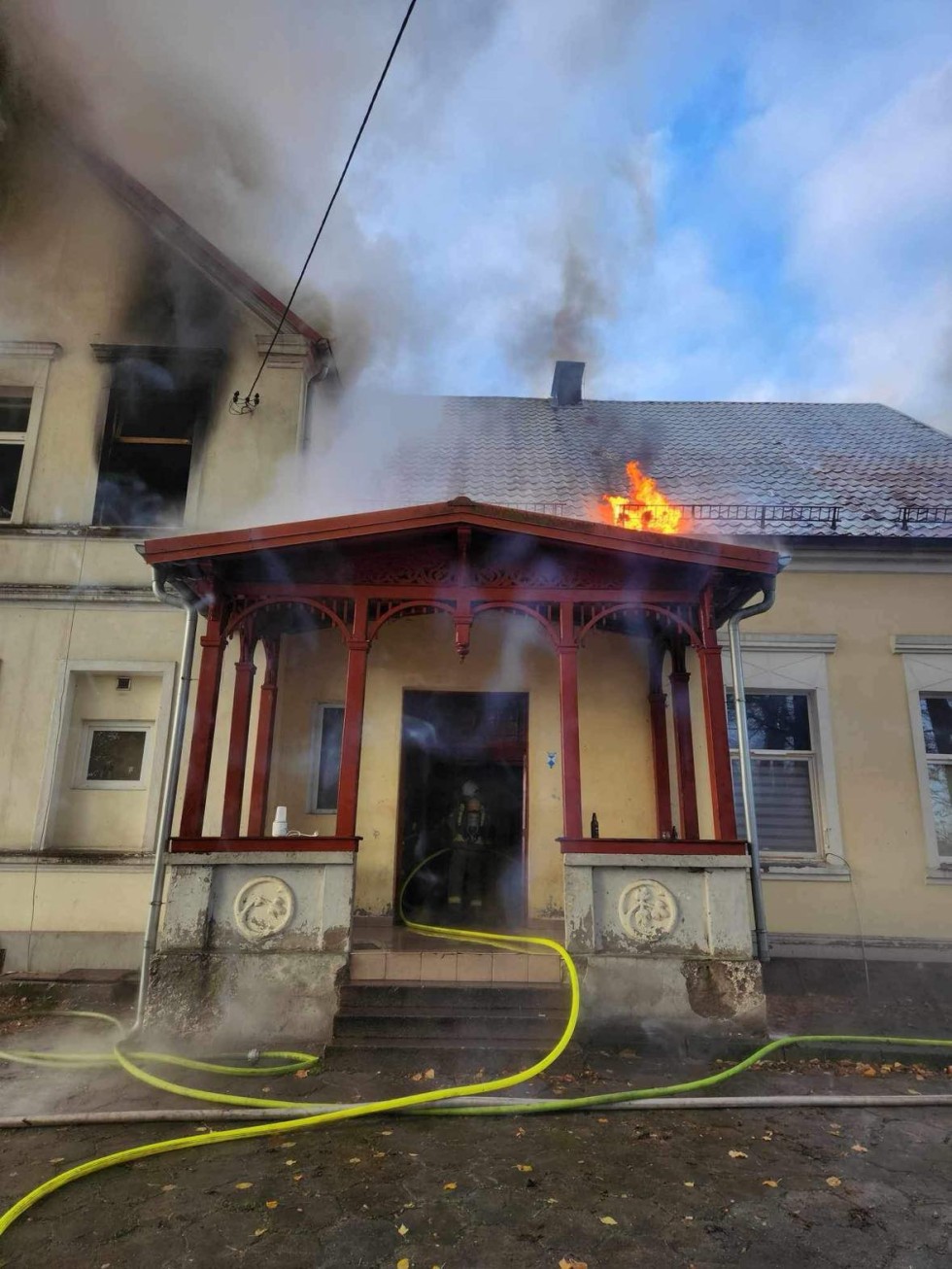 Śmiertelny pożar w Cygusach – raport sztumskich służb mundurowych.