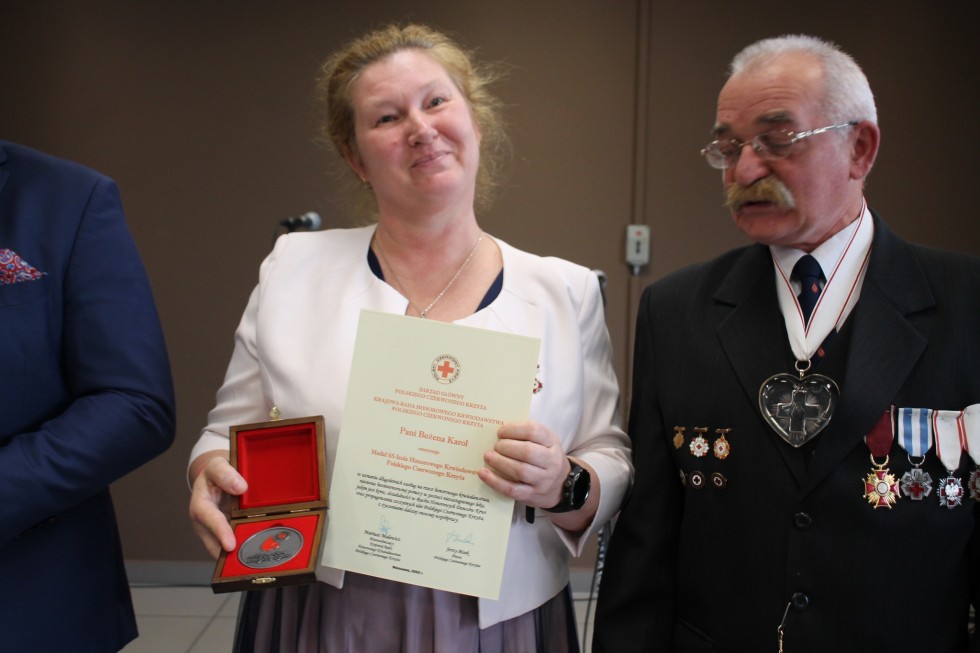 Powiat sztumski. Dni Honorowego Krwiodawstwa – wręczono nagrody, medale i odznaczenia.