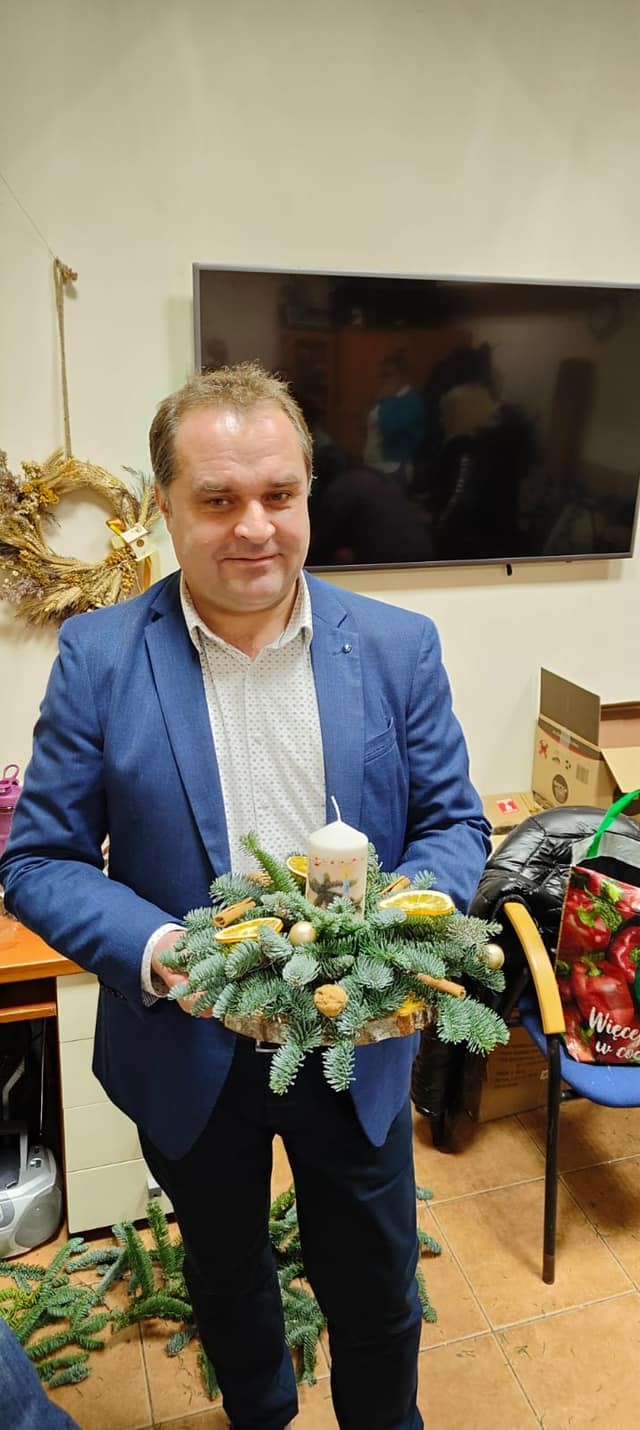 Świąteczne warsztaty florystyczne w gminie Malbork.