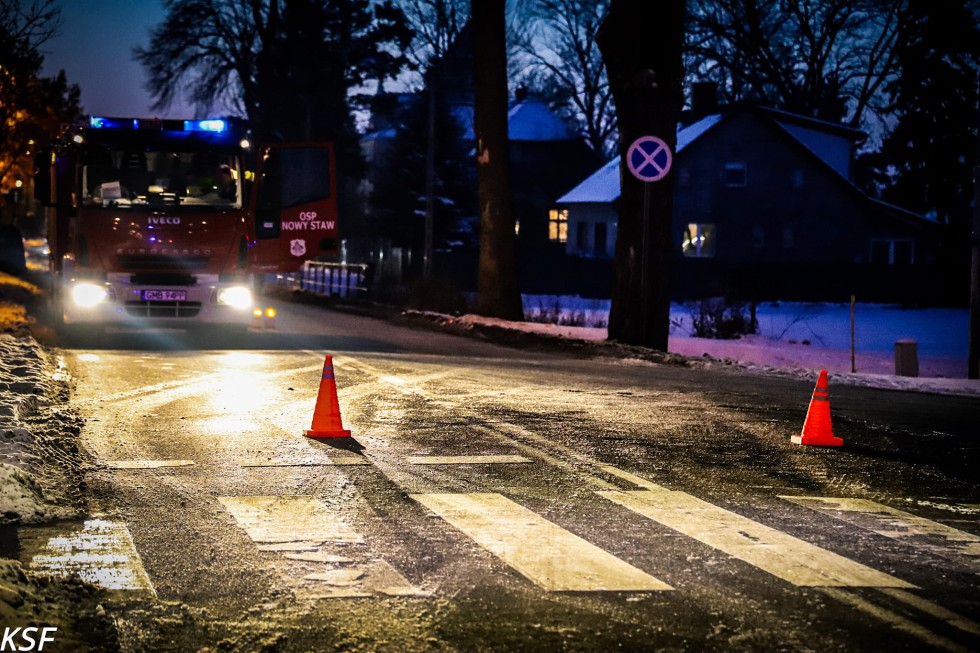 Nowy Staw. Potrącone na przejściu dla pieszych dziecko trafiło do szpitala.