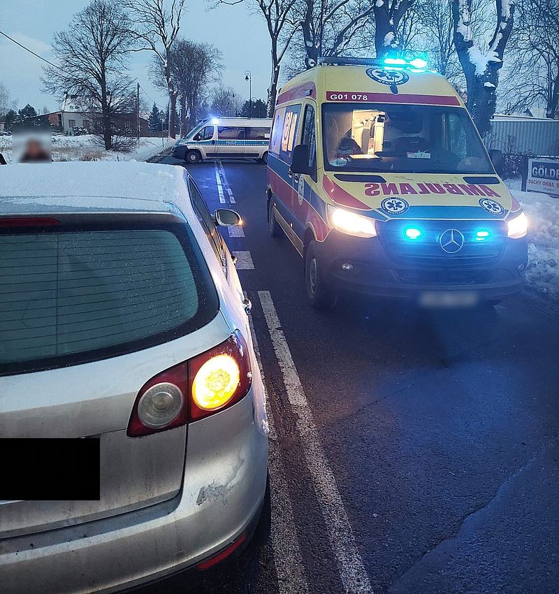 Nowy Staw. Potrącone na przejściu dla pieszych dziecko trafiło do szpitala.