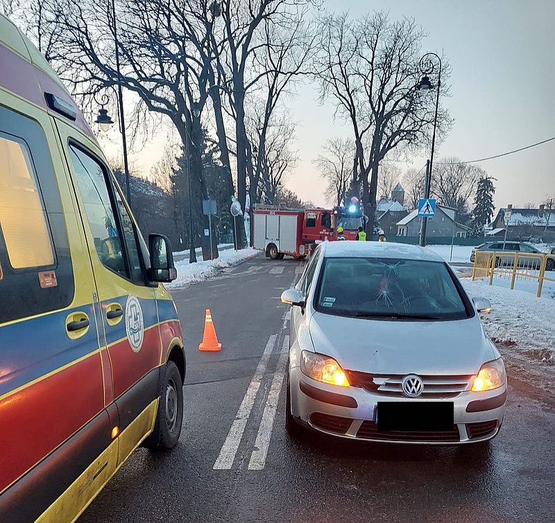 Nowy Staw. Potrącone na przejściu dla pieszych dziecko trafiło do szpitala.