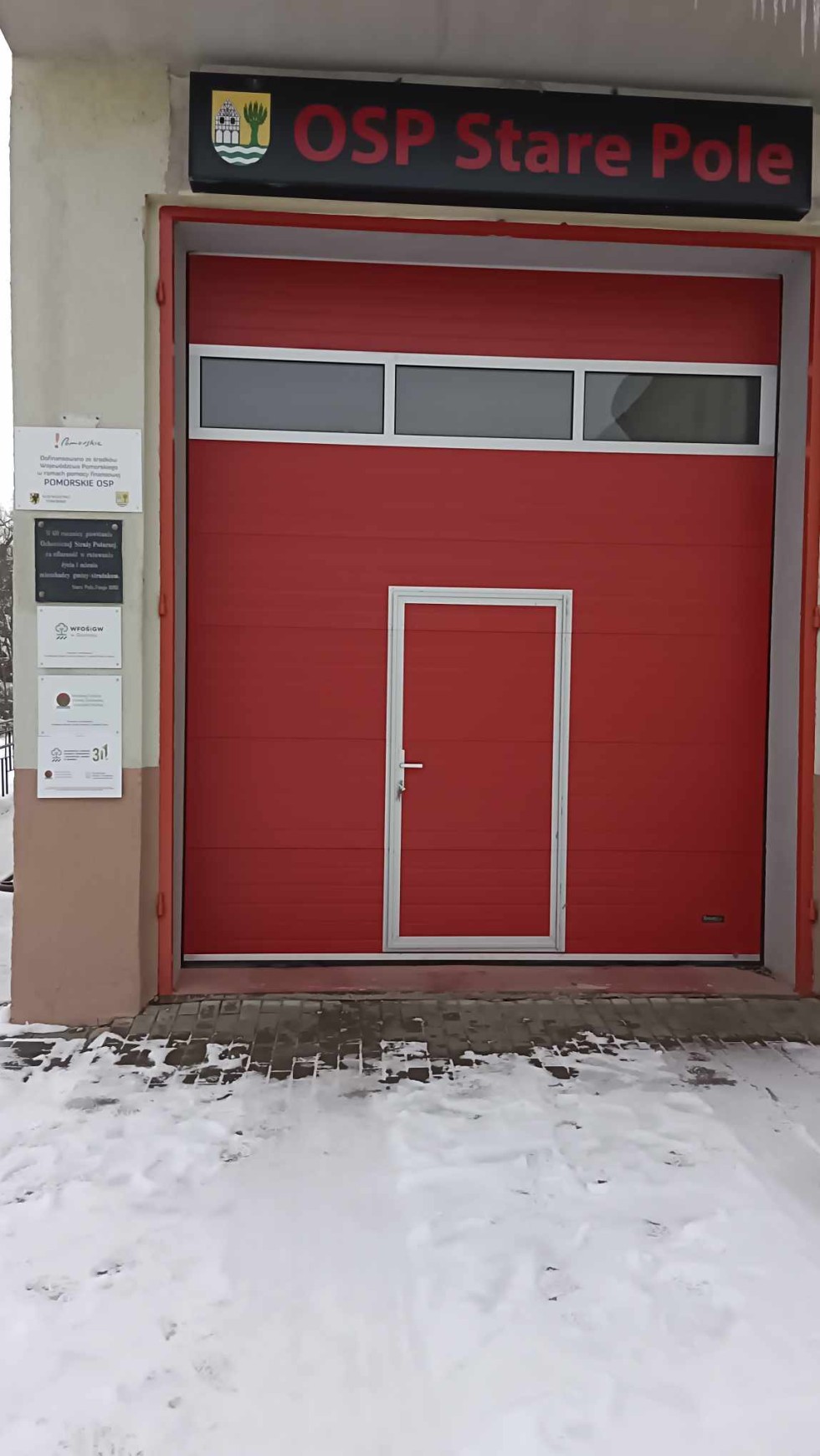 OSP Stare Pole z dofinansowaniem na zakup sprzętu.