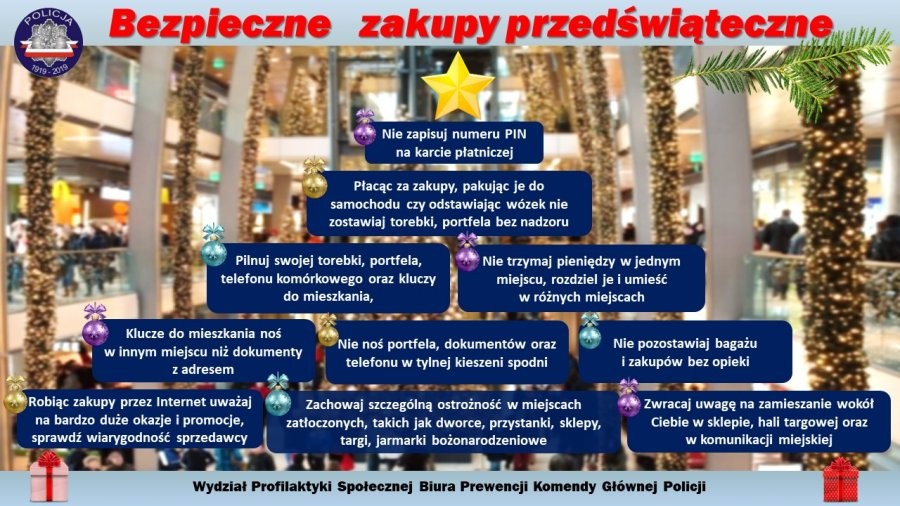 Nowy Dwór Gdański. Policjanci przypominają zasady bezpiecznych zakupów w Internecie.