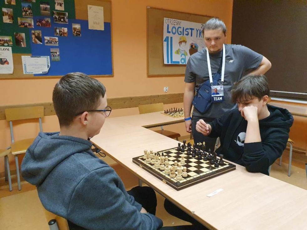 Malbork. Noc Mikołajkowa w Technikum nr 3.