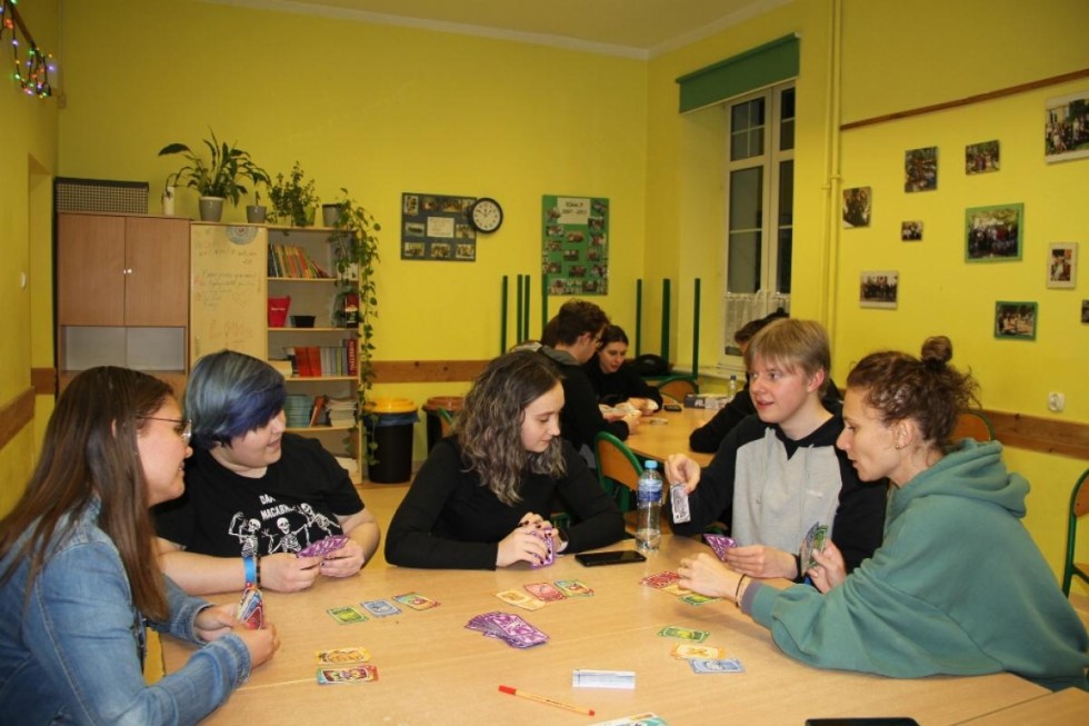 Malbork. Noc Mikołajkowa w Technikum nr 3.