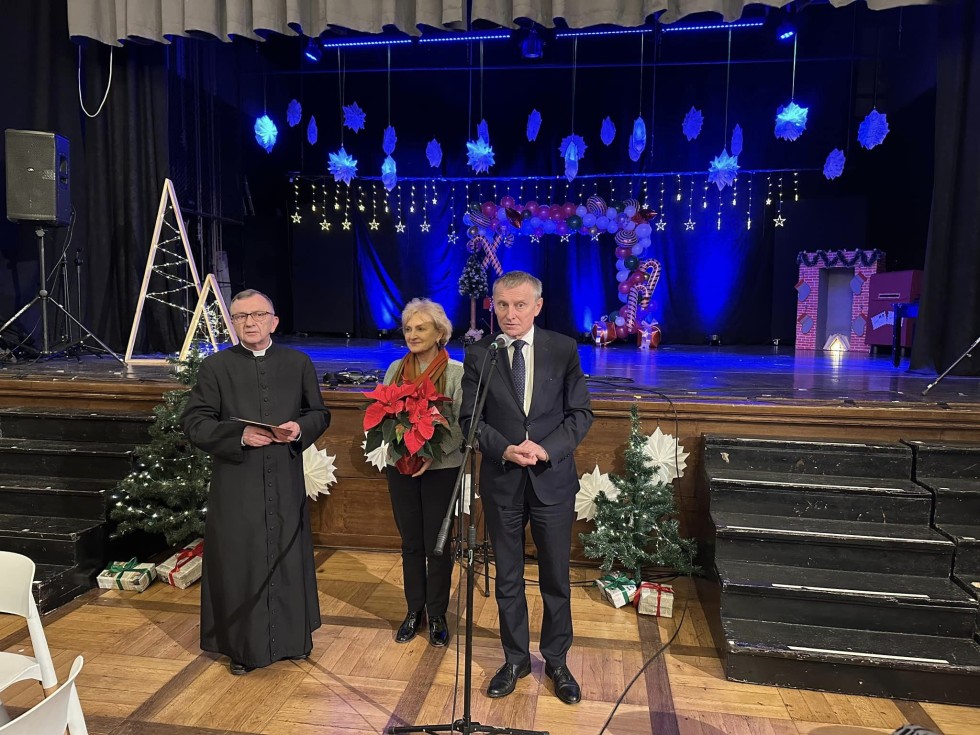 Nowy Dwór Gdański. Spotkanie wigilijne seniorów.
