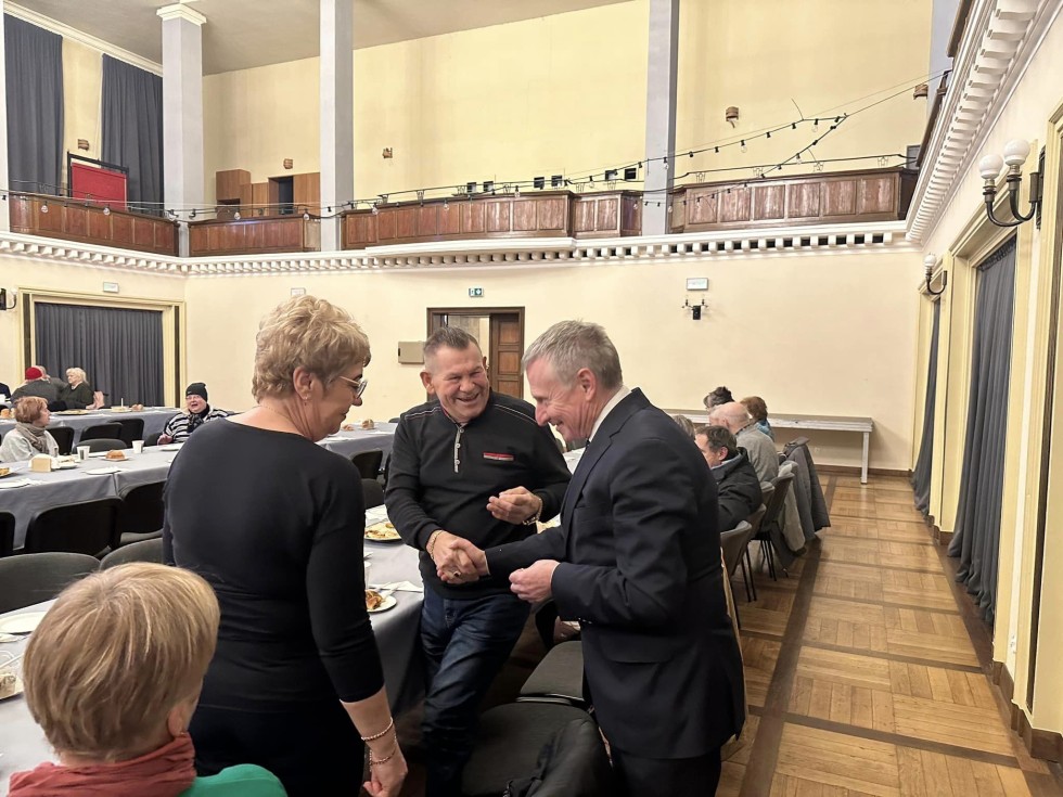 Nowy Dwór Gdański. Spotkanie wigilijne seniorów.