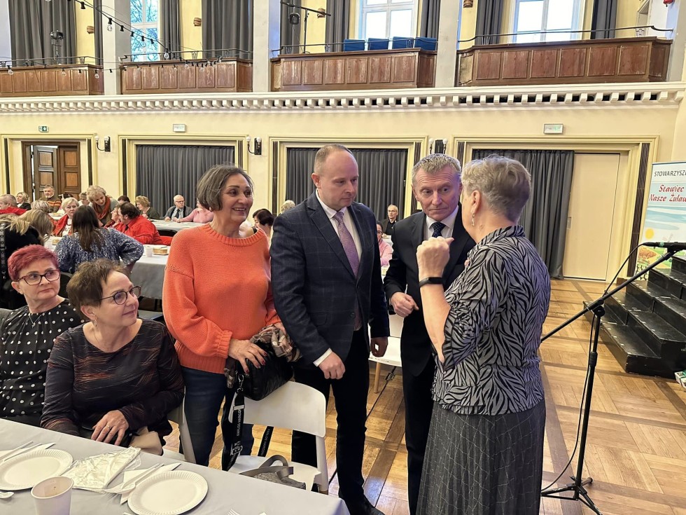 Nowy Dwór Gdański. Spotkanie wigilijne seniorów.