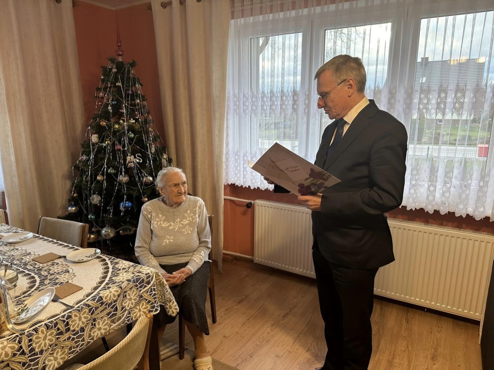 Nowy Dwór Gdański. 96. urodziny Heleny Gąsiorek.