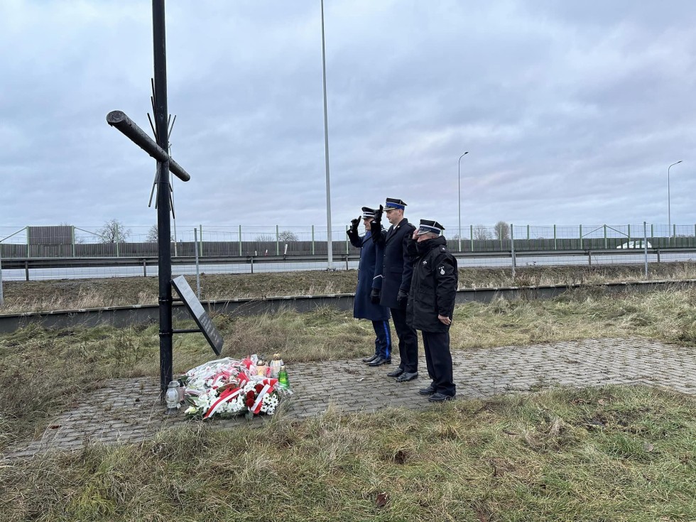 Nowy Dwór Gdański. Pamięci czołgistów – ofiar stanu wojennego.