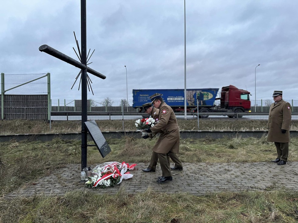 Nowy Dwór Gdański. Pamięci czołgistów – ofiar stanu wojennego.