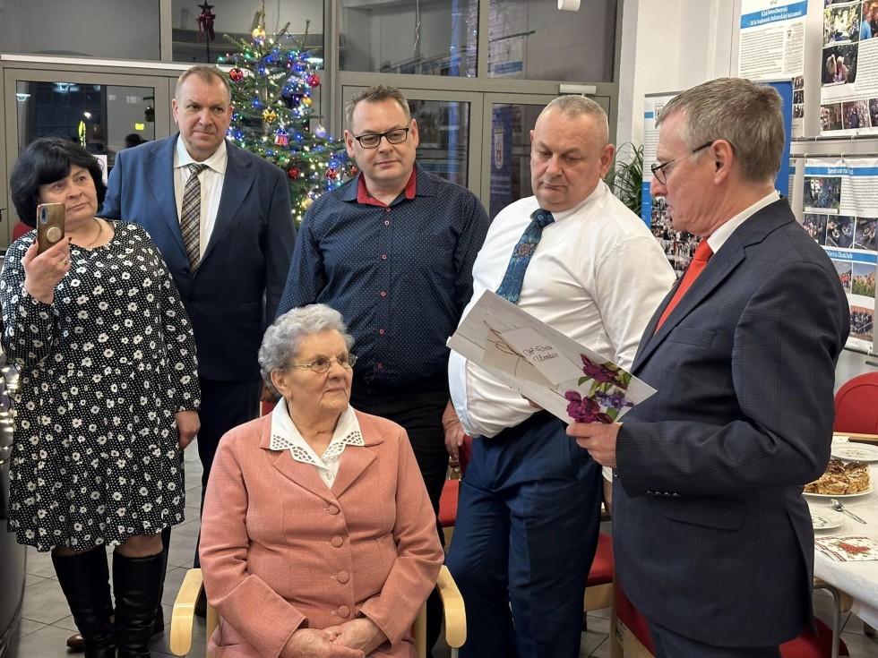 Nowy Dwór Gdański. 90. urodziny Janiny Makarskiej.