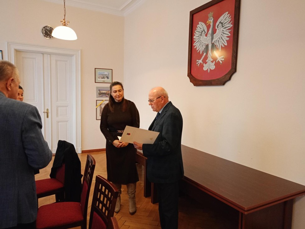Malbork. Uroczyste wręczenie aktu nadania stopnia awansu zawodowego nauczyciela.