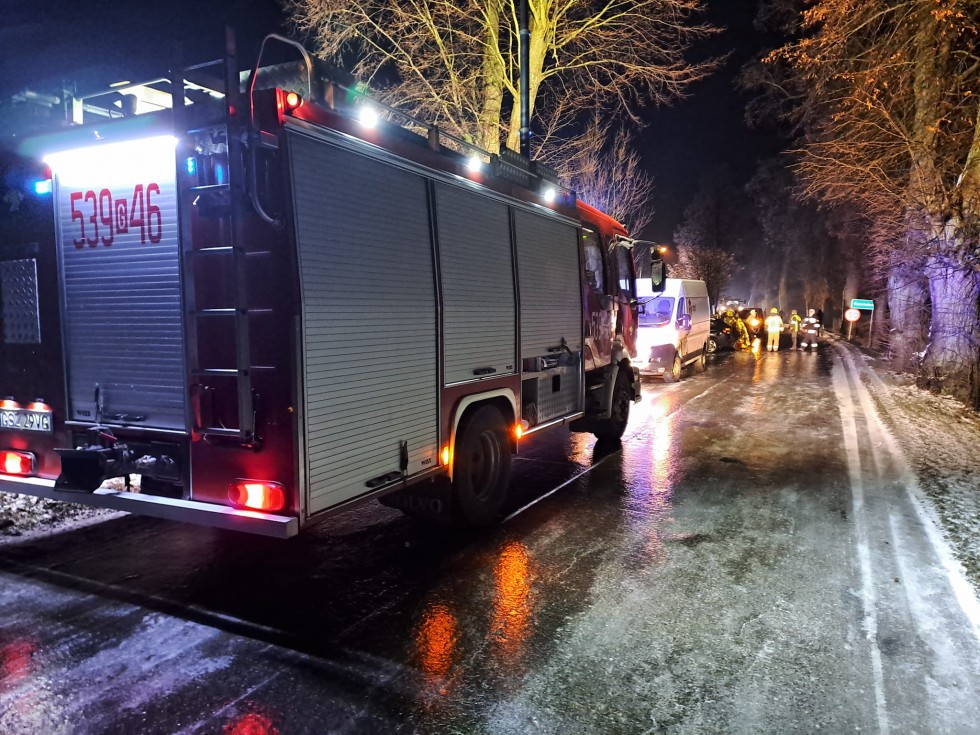 Niebezpiecznie na drogach – dwa groźne wypadki w powiecie sztumskim.