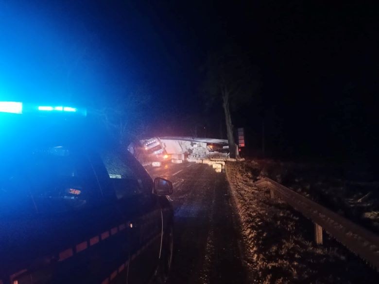 Niebezpiecznie na drogach – dwa groźne wypadki w powiecie sztumskim.