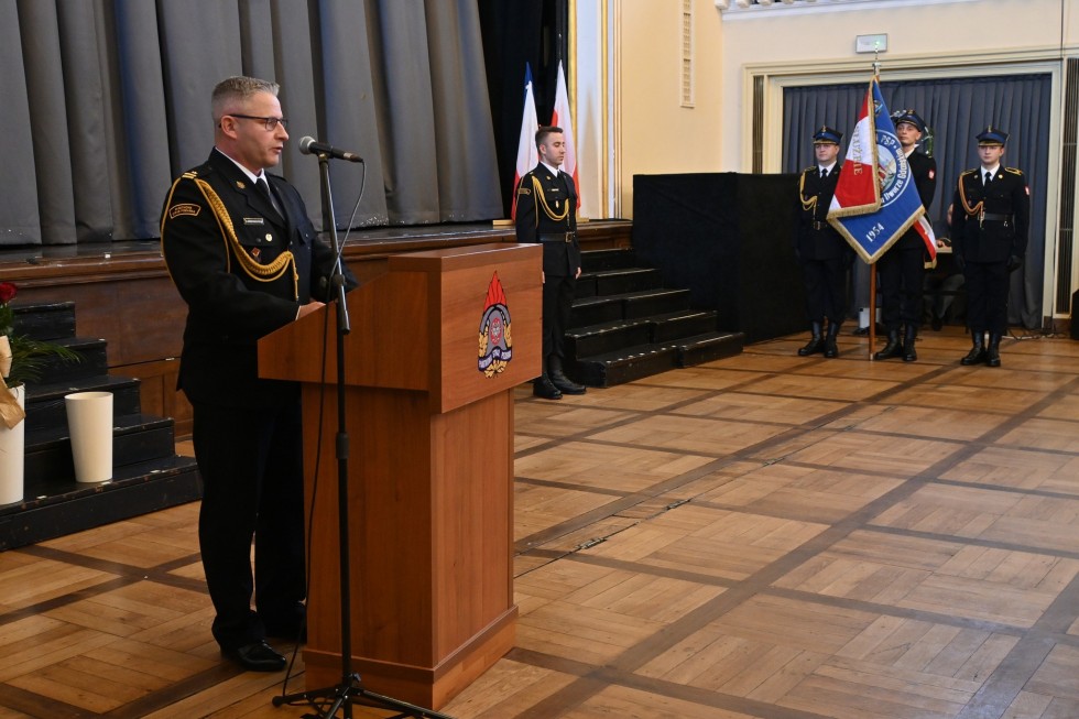 Nowy Dwór Gdański. Komendant mł. bryg. Hubert Grzesiowski zakończył służbę w straży pożarnej.