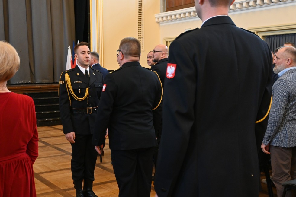Nowy Dwór Gdański. Komendant mł. bryg. Hubert Grzesiowski zakończył służbę w straży pożarnej.