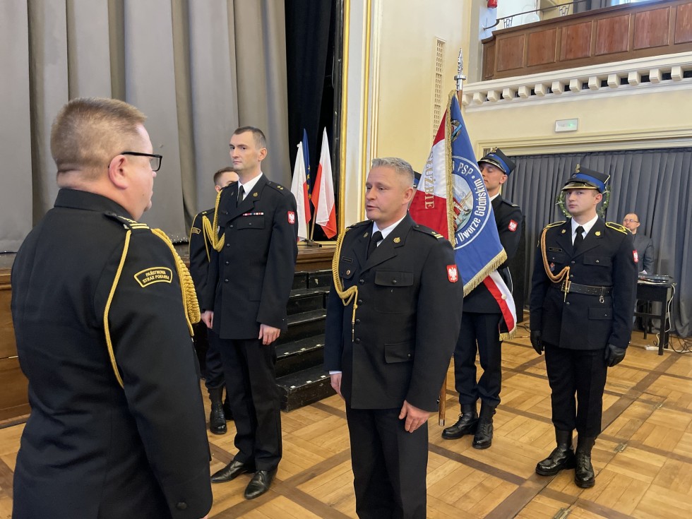 Nowy Dwór Gdański. Zmiany personalne u strażaków.