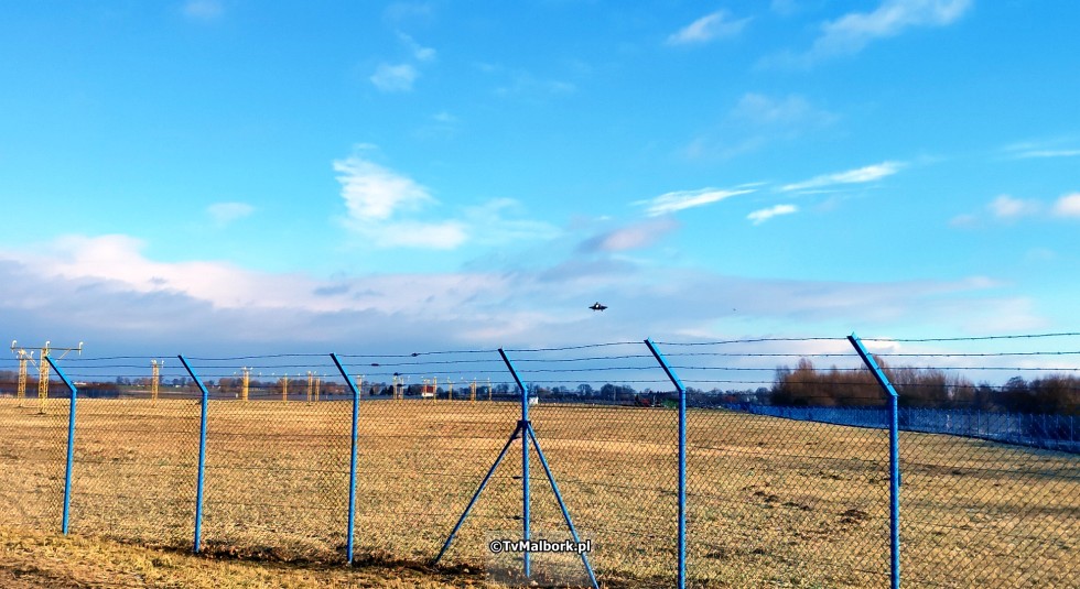 Włoskie F-35A Lightning II w Malborku. Zobacz wideo i zdjęcia - 19 stycznia 2024