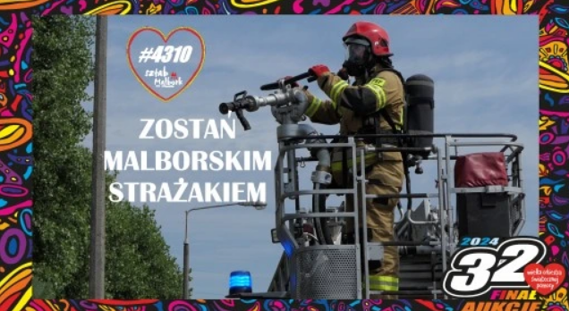 Malbork. Zostań strażakiem – spełnij swoje dziecięce marzenia.